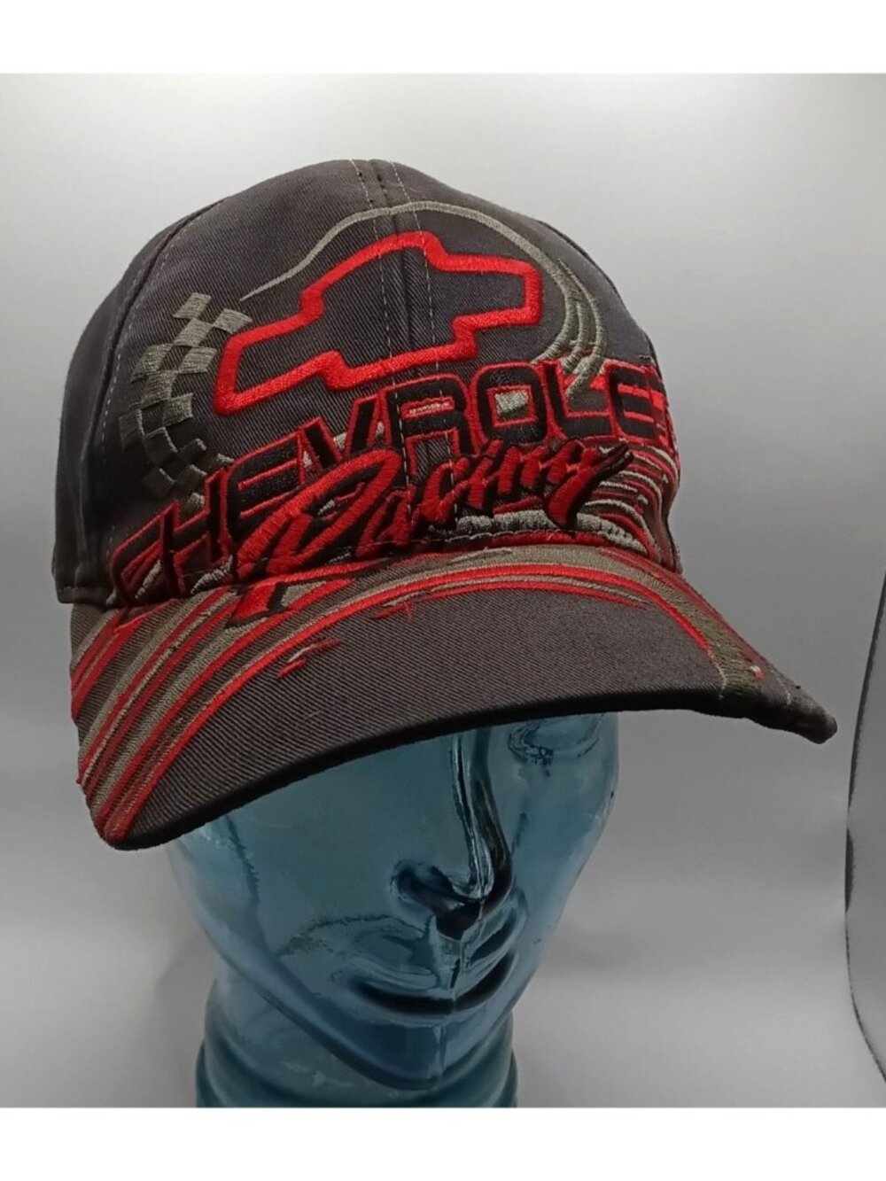 Chevrolet Racing Hat Curved Brim Snapback The Game Chevy
